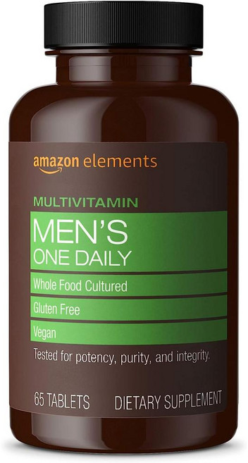 아마존 엘리멘트 맨 40플러스 원데일리 멀티비타민 Amazon Elements Men 40+ One Daily Multivitamin, 65정