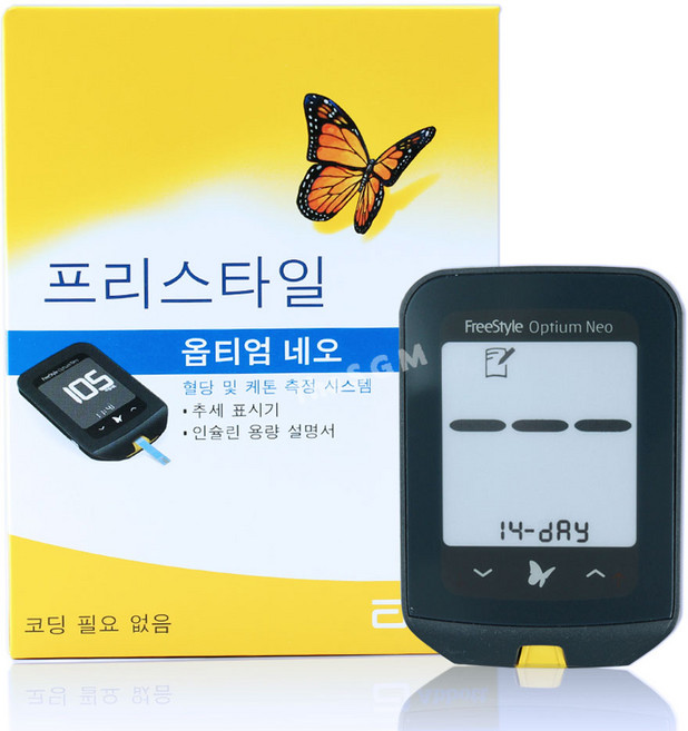 프리스타일 애보트 옵티엄 네오 케톤 혈당측정기, 1개