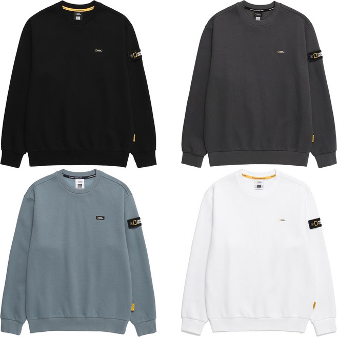 2024 내셔널지오그래픽 루코스 맨투맨 긴팔 티셔츠 남녀 공용 커플