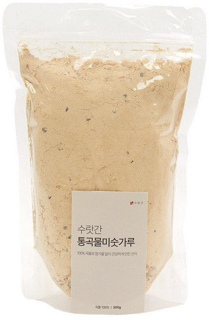 수랏간 태우지 않고 볶은 통곡물 미숫가루, 2개, 300g