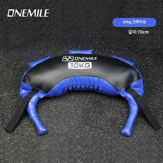 스쿼트 모래주머니 안백 세트 수플레스, 배색 30kg, 1개