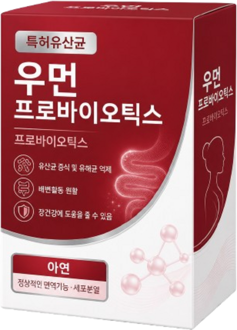 식약처인증 여성용 유산균 아연 락토바실러스 비피도박테리움 신바이오틱스, 1개, 60정