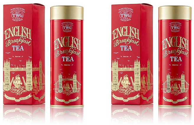 TWG 티 1837 잉글리시블랙퍼스트티 틴케이스 English Breakfast Tea 2개