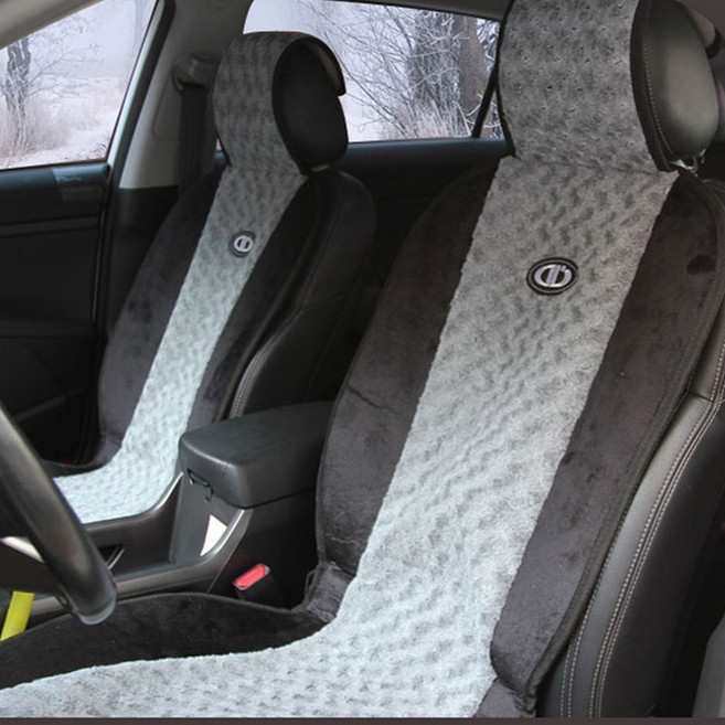 로얄 보급형 열선 자동차 시트 커버 겨울 온열 차박 캠핑용품, 24V, 1개
