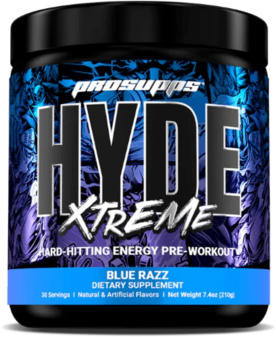 HYDE Xtreme 초강력 에너지 부스터 블루 라즈베리맛, 1개, 210g - 쿠팡