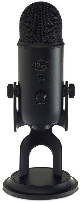 【竭力萊姆】Blue Yeti USB Microphone Yeti X 專業電容式麥克風 大雪怪 (全新兩年保固), 黑色