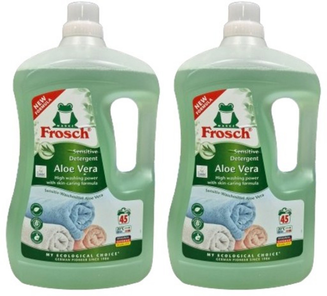 프로쉬 알로에베라 고농축 세탁세제 본품, 3L, 2개