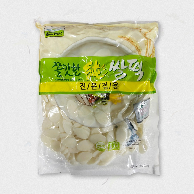 [칠갑농산] 쫄깃한 순쌀떡 3kg, 1개
