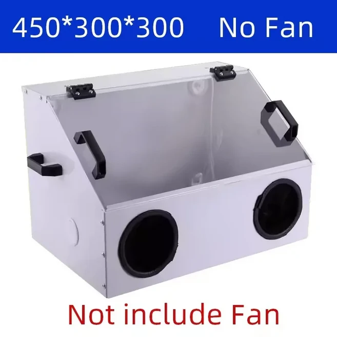 연삭 먼지 상자 금속 일체형 테이블 용 방진 커버 절단 조각, 04 White-F27-Small