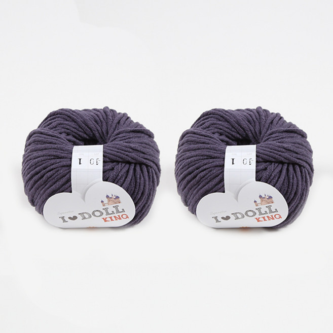 [앵콜스] IDOLL 아이돌킹(2볼세트) (10개+1개덤) 소품실 블랭킷 실 인형실, King40 쥐색