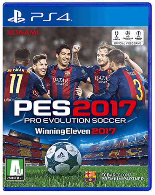 위닝일레븐 2017 한글판 (PS4)