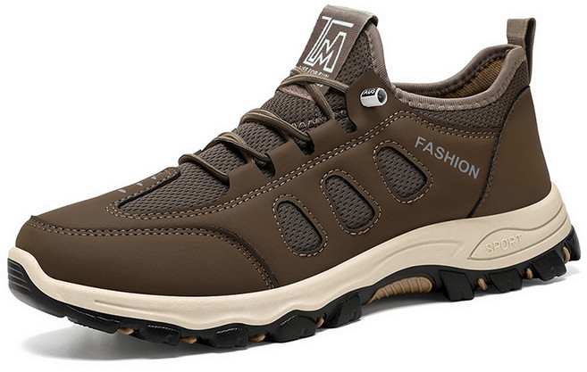 ANYOU 남자 운동화 내마모 미끄럼 방지 아웃도어 등산화 남자 운동화