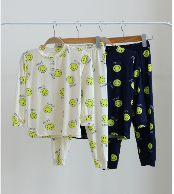 아동피치긴팔세트 주니어실내복 아동실내복 파자마 잠옷 내복 홈웨어 피치내복 가을내복 아동내복 여아내복 남아내복 주니어내복 여아잠옷 남아잠옷 민트색처럼