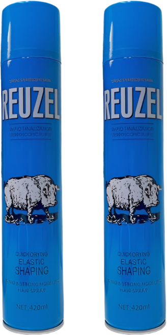 리우젤 헤어 스프레이 익스트림 홀드 강력고정, 2개, 420ml