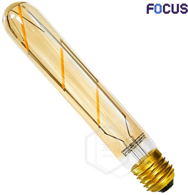 포커스 LED 에디슨램프 T30s 3W 디자인 볼전구 무드등 미니전구 꼬마전구 인테리어전구 감성전구 스틱램프, 1개
