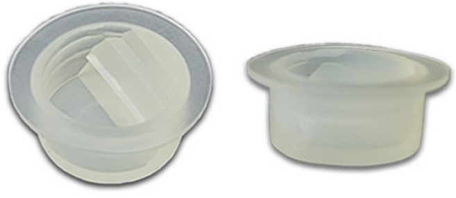 임뷰티 엠보색소량 조절 전용 실리콘 색소컵 반영구재료, 1세트, 투명 실리콘