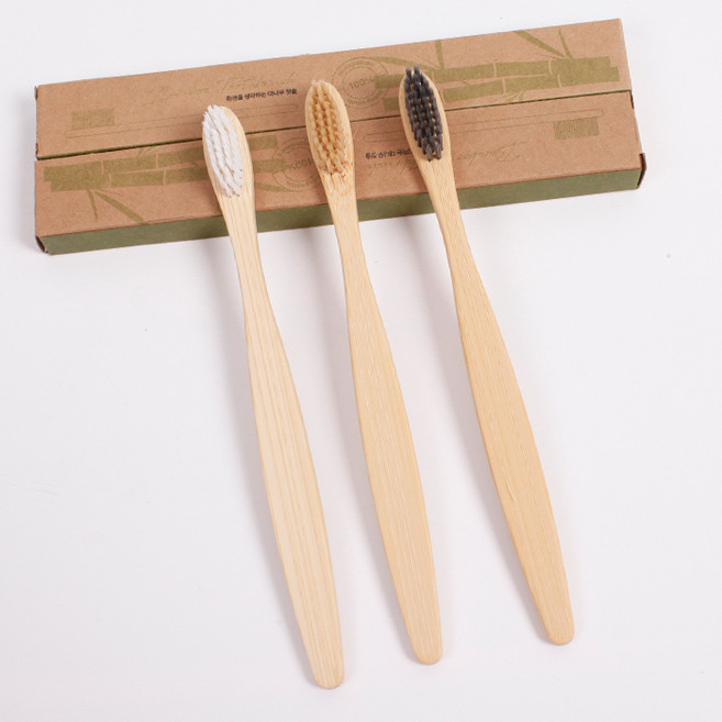 어린이집 유치원 단체 선물용 대나무 칫솔 각인, 03아동대나무-숯