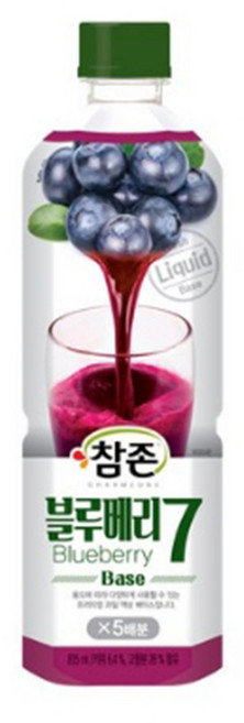 참존 블루베리7 원액 농축액 음료베이스, 1개, 835ml