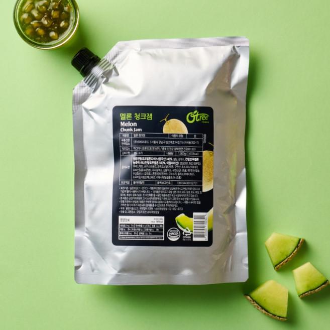 오트리 멜론 청크잼, 1kg, 1개