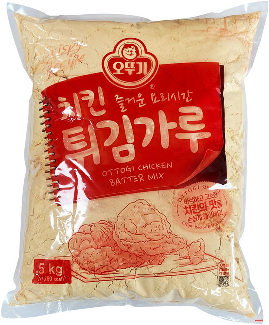 튀김가루(치킨용 오뚜기 5K) / 닭 튀김믹스 5kg, 1개