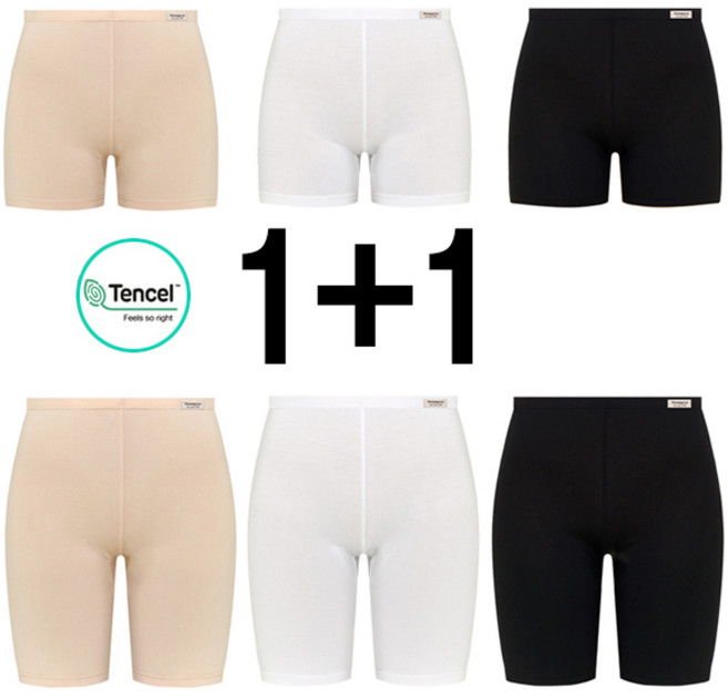 2P 여자 속바지 모달 빅사이즈 여름 학생 교복 쫄바지 여학생속바지