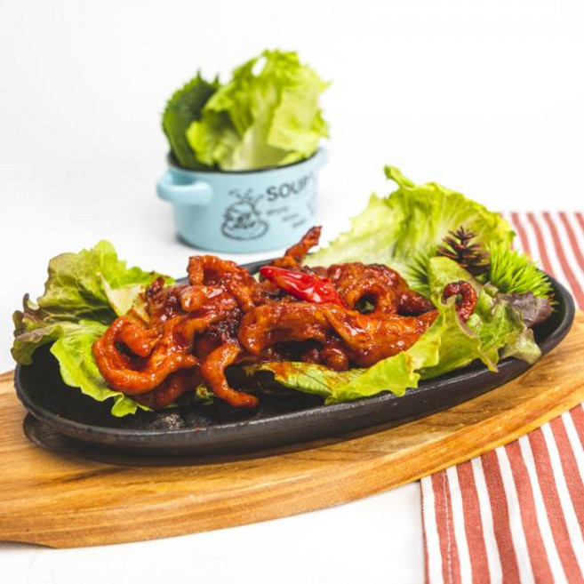 불닭발 200g 무뼈닭발 뼈없는 양념 밀키트 매운닭발, 1개