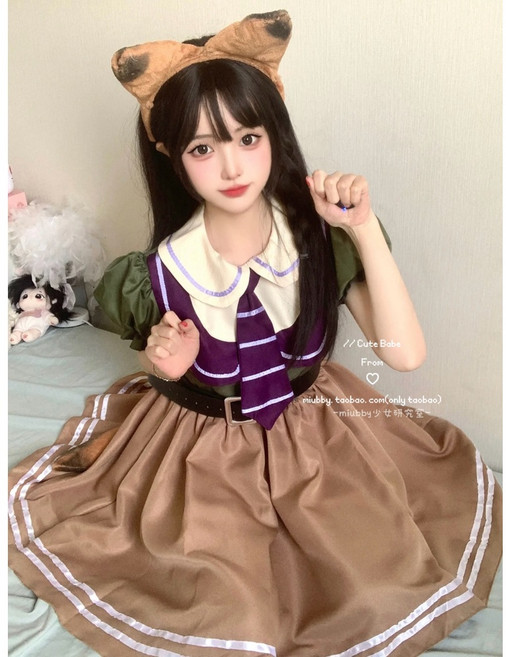 주토피아 주디 코스프레 성인 코스튬 여성 할로윈 의상