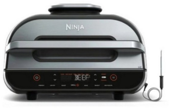 닌자 푸디 맥스 스마트 에어 그릴 5.7L, AG551KR, Black