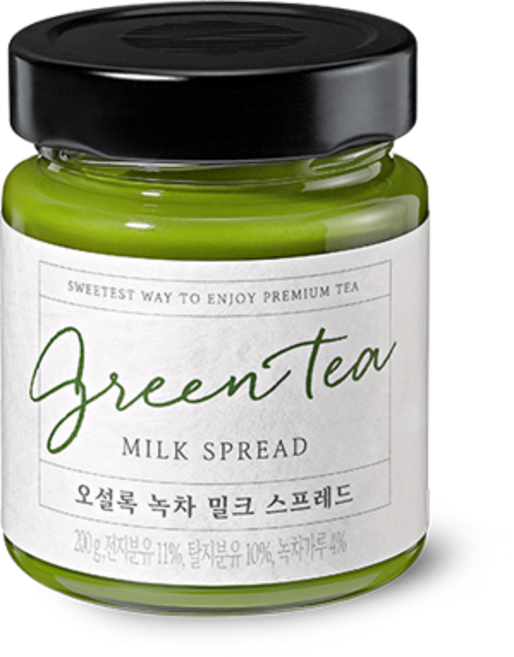 오설록 녹차 밀크 스프레드(200g), 1개, 200g, 단품, 1개