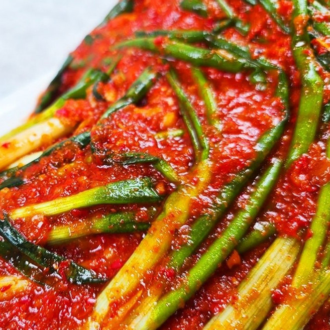 오늘제조 산지직송 여수 돌산 파김치, 1박스, 3kg