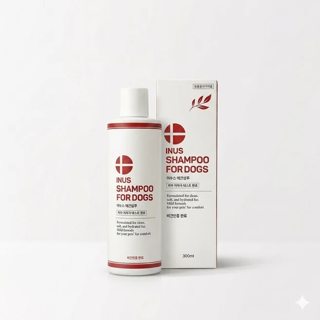 이누스 비건인증완료 저자극테스트완료 모든 강아지 고양이 전용 약용효과우수 털빠짐개선 피부트러블완화 보습효과증과, 1개, 300ml - 쿠팡