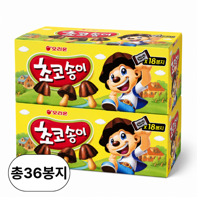 초코송이, 36g, 36개