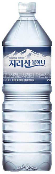 지리산 물하나, 2L, 6개