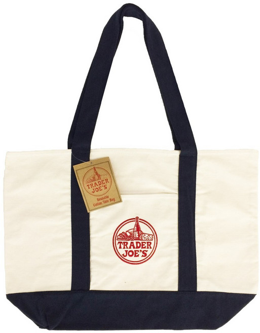 트레이더조 Trader Joes 라지사이즈 캔버스 에코백