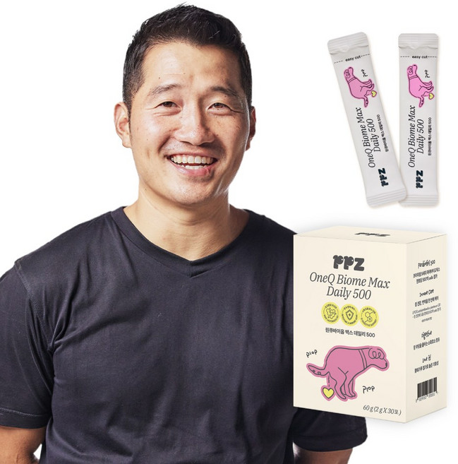 퍼피즈 강형욱 강아지 유산균 원큐바이옴 맥스 500 5세대 파라바이오틱스, 1박스, 장건강/유산균, 30회분