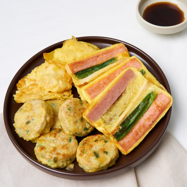 냉동 명절 사조오양 오색 모듬전 1kg (20g), 1개