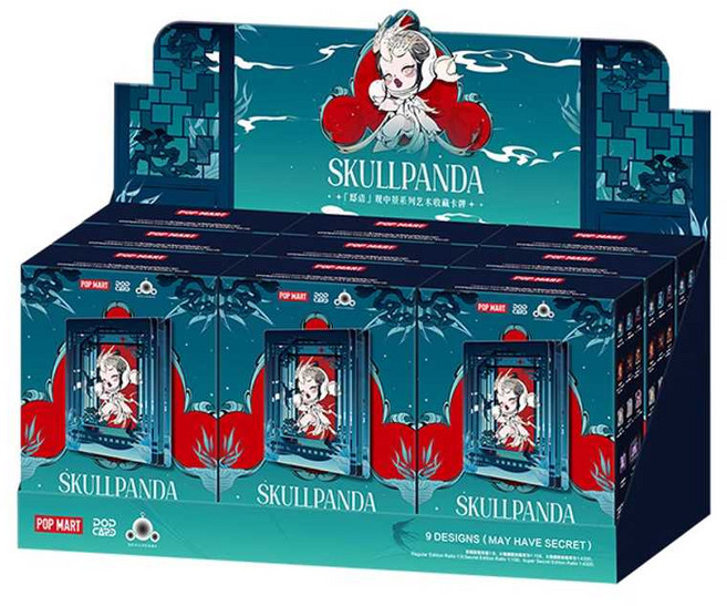 팝마트 스컬판다 신기루 시리즈 아트 컬렉션 카드 세트, 1개, 신기루 아트 컬렉션 시리즈-9개 세트 상품