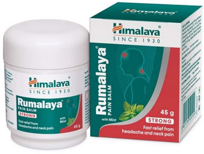 Himalaya Rumalaya Pain Balm 45 g | Fast Relief From Headache And Neck Pain Ayurvedic, 2개, 45g