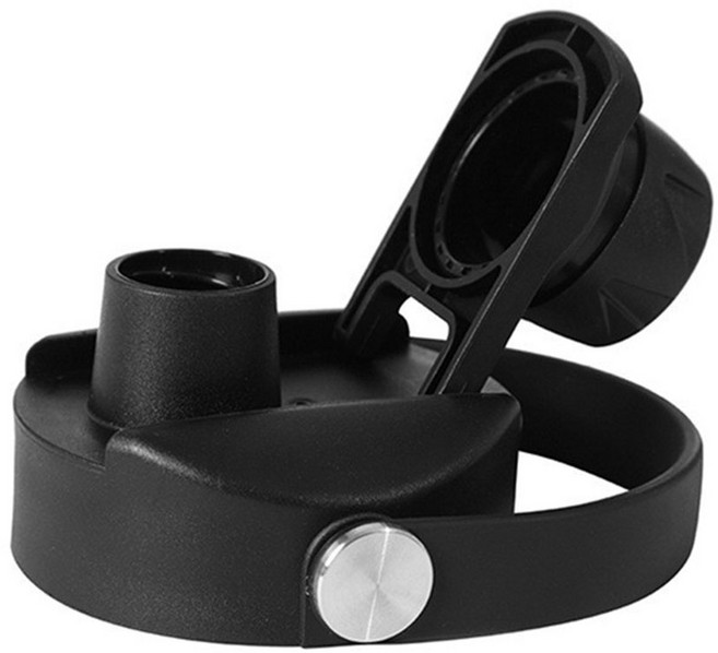 와이드 마우스 교체 뚜껑 호환 물병 상단 스파이크 액세서리 블랙 32 oz, 1개, 01 Black