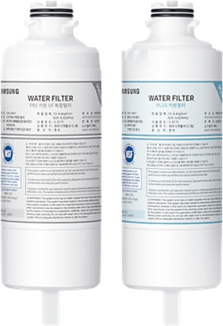 삼성 비스포크 정수기 일체형 4단계 교체용 정수필터 HAF-HIM