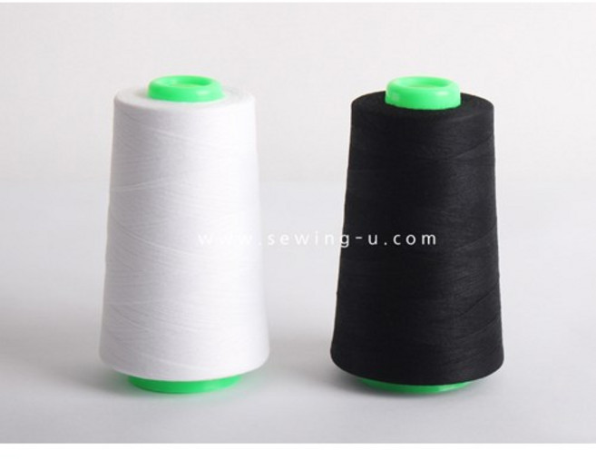 재봉사 흰색 검정 봉제실 미싱실 재봉실 시침실 면사 면실, 1개