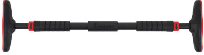 아이워너 일자형 하드락 철봉 KPB-2, Black