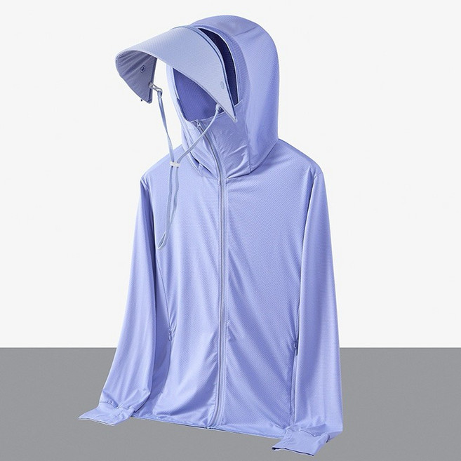 阿堯的店 男女款冰絲防曬外套 抗UV50 透氣爽感防曬衣 型號【9109】