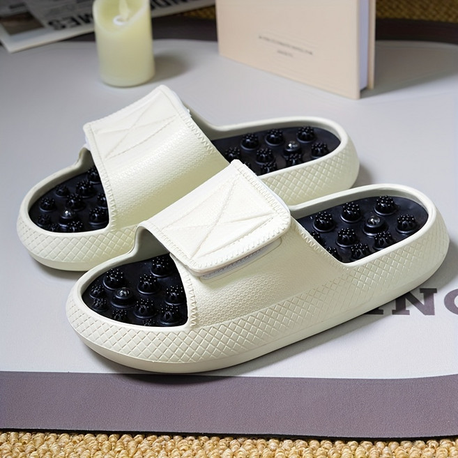 실내외 겸용 혈액순환 피로 완화 발바닥 지압 슬리퍼