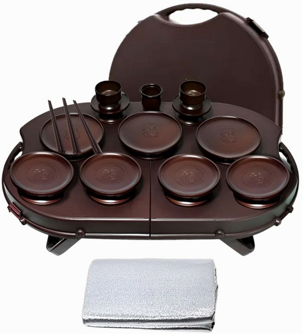 하울 국산 접이식 휴대용 제기세트 23P 풀구성 경량, 1세트