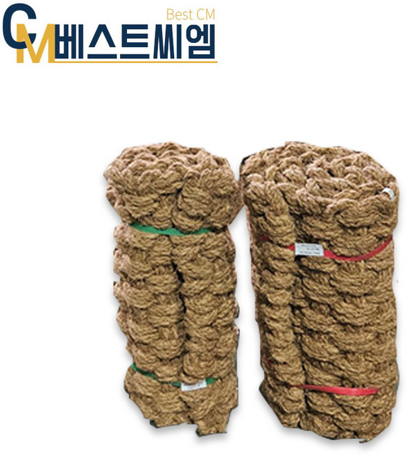 베스트씨엠 친환경 야자매트 현관 발판 멍석 반려동물매트 폭0.6m 길이 1m 2m, 1개, 브라운
