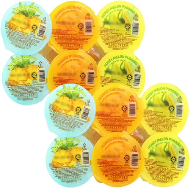 COCON 푸드 트로피칼 푸딩 6개입, 708g, 2세트