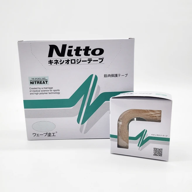 니토 키네시올로지 스포츠테이핑 NK-50 5cmX5m 1박스 6롤 키네시오로지 근육테이프 테이핑, 6개입, 1개 - 쿠팡
