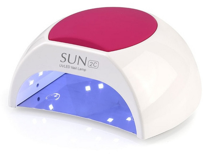 UV 네일램프 젤 네일 램프 드라이어 48w 네일건조기 적외선 센서 네일경화기, 로즈핑크, 우리를, 1개