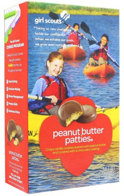 걸 스카우트 피넛 버터 패티 쿠키 (6.5 온스 상자) Girl Scout Peanut Butter Patties Cookies (6.5 Ounce Box), 1개